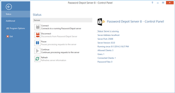 Password Depot Server screenshot