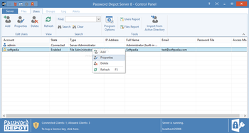 Password Depot Server screenshot 3