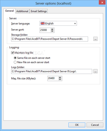 Password Depot Server screenshot 9