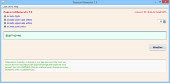 Password Generator screenshot