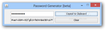 Password Generator screenshot