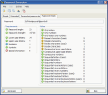 Password Generator screenshot