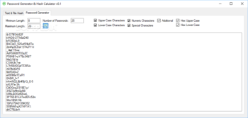 Password Generator & Hash Calculator screenshot 2