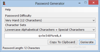 Password Generator screenshot