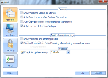 Password Generator Professional 2009 screenshot 5
