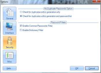 Password Generator Professional 2009 screenshot 7