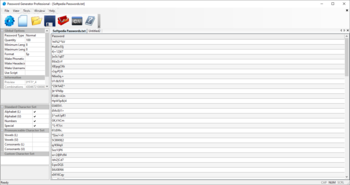 Password Generator Professional screenshot
