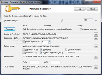 Password Generator screenshot