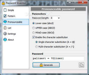 Password Inventor screenshot 3