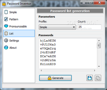 Password Inventor screenshot 4