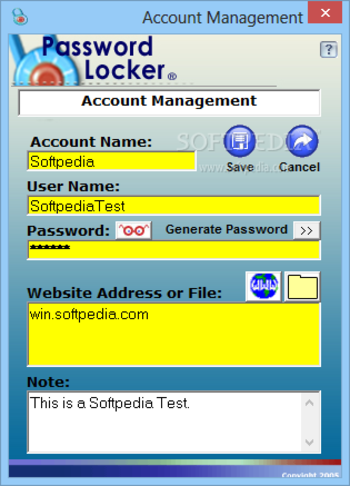Password Locker screenshot 2