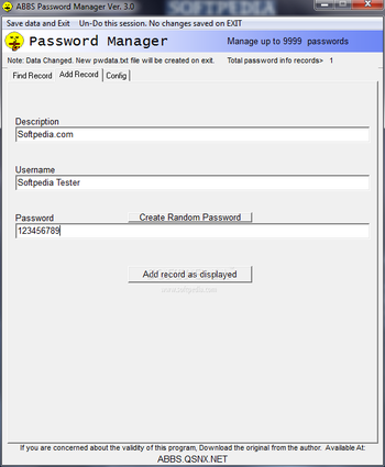 Password Manager screenshot 2