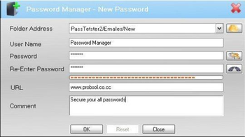 Password Manager Portable screenshot