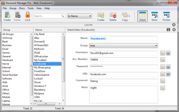 Password Manager Pro screenshot