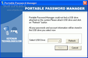 Password Manager - USB screenshot