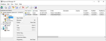 Password Manager XP screenshot 3