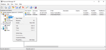 Password Manager XP Professional screenshot 3
