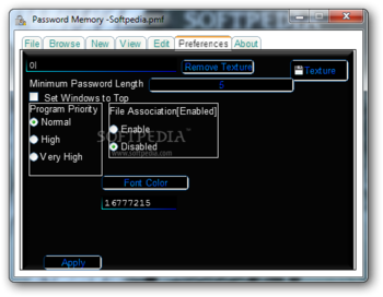 Password Memory screenshot 4