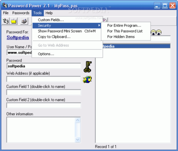 Password Power screenshot 3