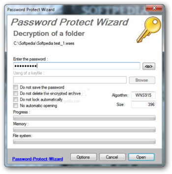 Password Protect Wizard screenshot 4