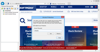 Password Recovery Bar screenshot 4