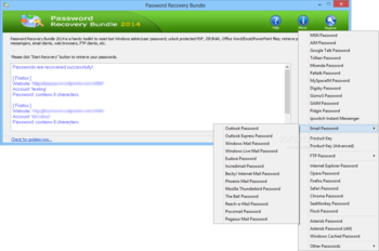 Password Recovery Bundle screenshot 2