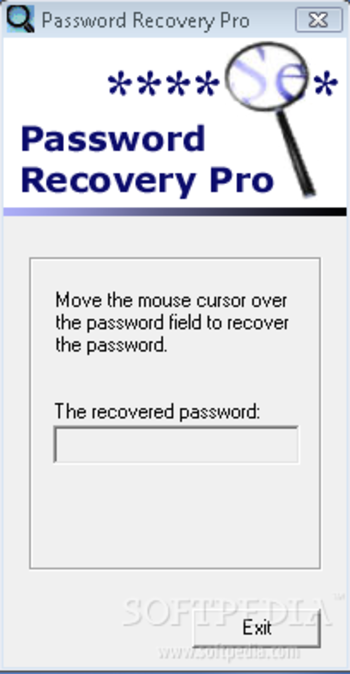Password Recovery Pro screenshot