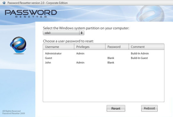 Password Resetter screenshot 2
