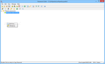 Password Safe Portable screenshot