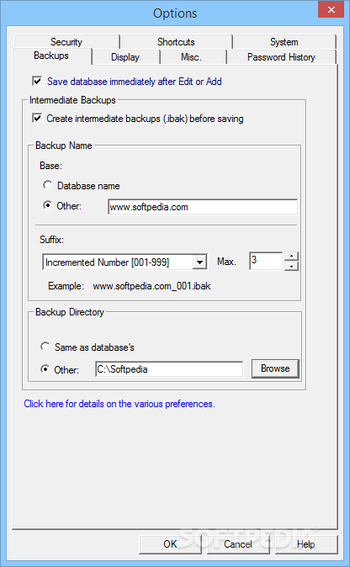 Password Safe Portable screenshot 12