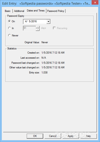 Password Safe Portable screenshot 8