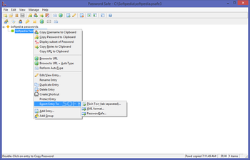 Password Safe screenshot