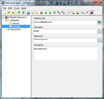 Password Saver screenshot