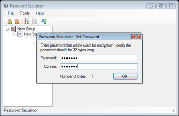 Password Securicor screenshot 2