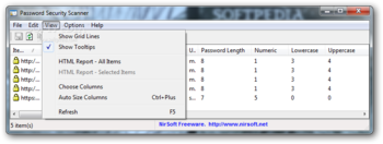 Password Security Scanner Portable screenshot 2