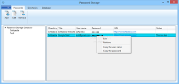 Password Storage screenshot