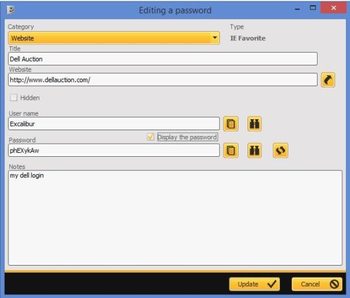 Password Store screenshot