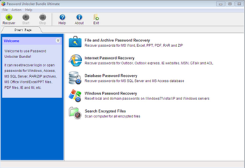 Password Unlocker Bundle Ultimate screenshot