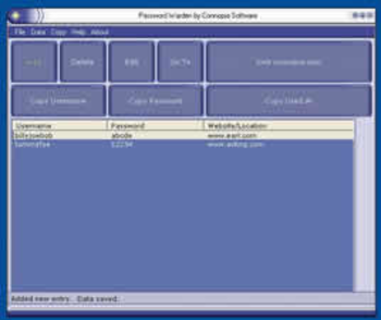 Password Warden screenshot