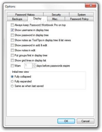 Password Workbook Pro screenshot 8