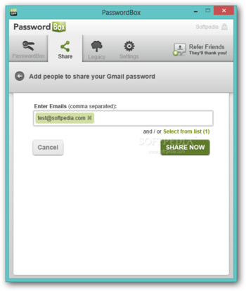 PasswordBox screenshot 5