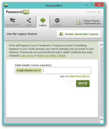 PasswordBox screenshot 6
