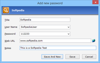 PasswordDock screenshot 2