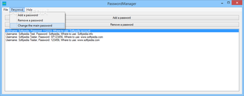 PasswordManager screenshot 2