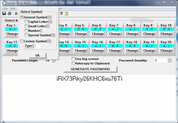 Passwords by Mask screenshot 2