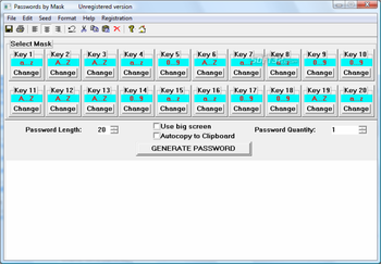 Passwords by Mask screenshot 5
