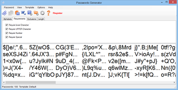 Passwords Generator screenshot 2