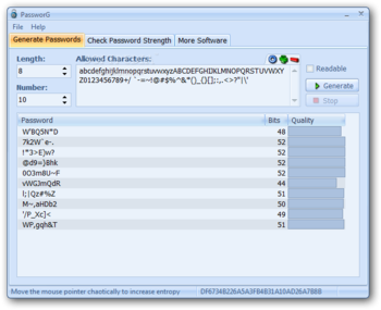 PassworG screenshot