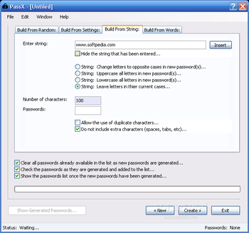 PassX screenshot 3