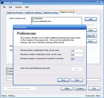 PassX screenshot 5